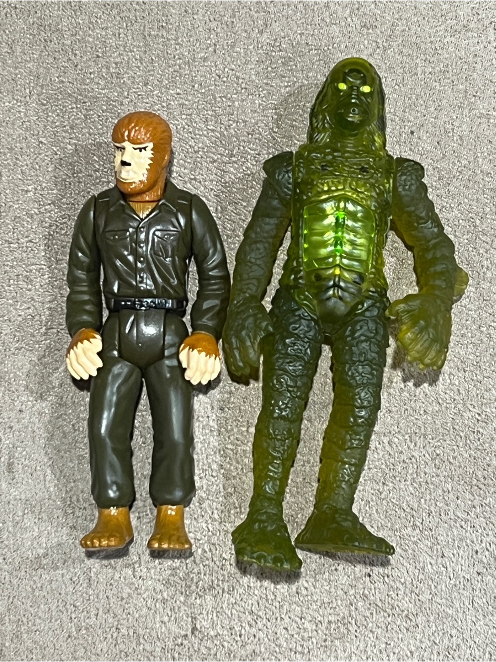 Green Swamp Creature Reptile Figure - Collectible Toy